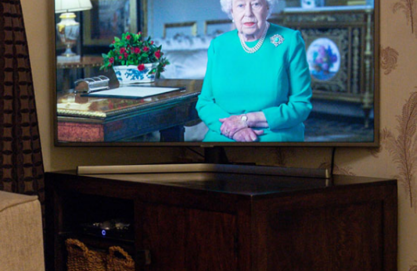 The Queen on TV